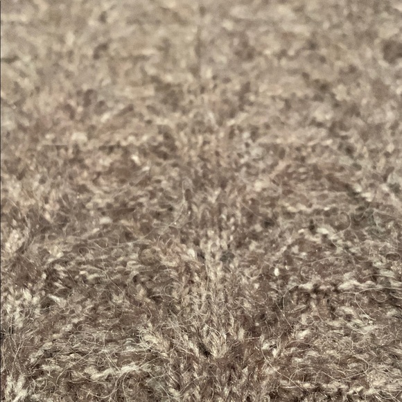 Old Navy Light Brown Cable Knit Turtleneck Sweater - Picture 3 of 4